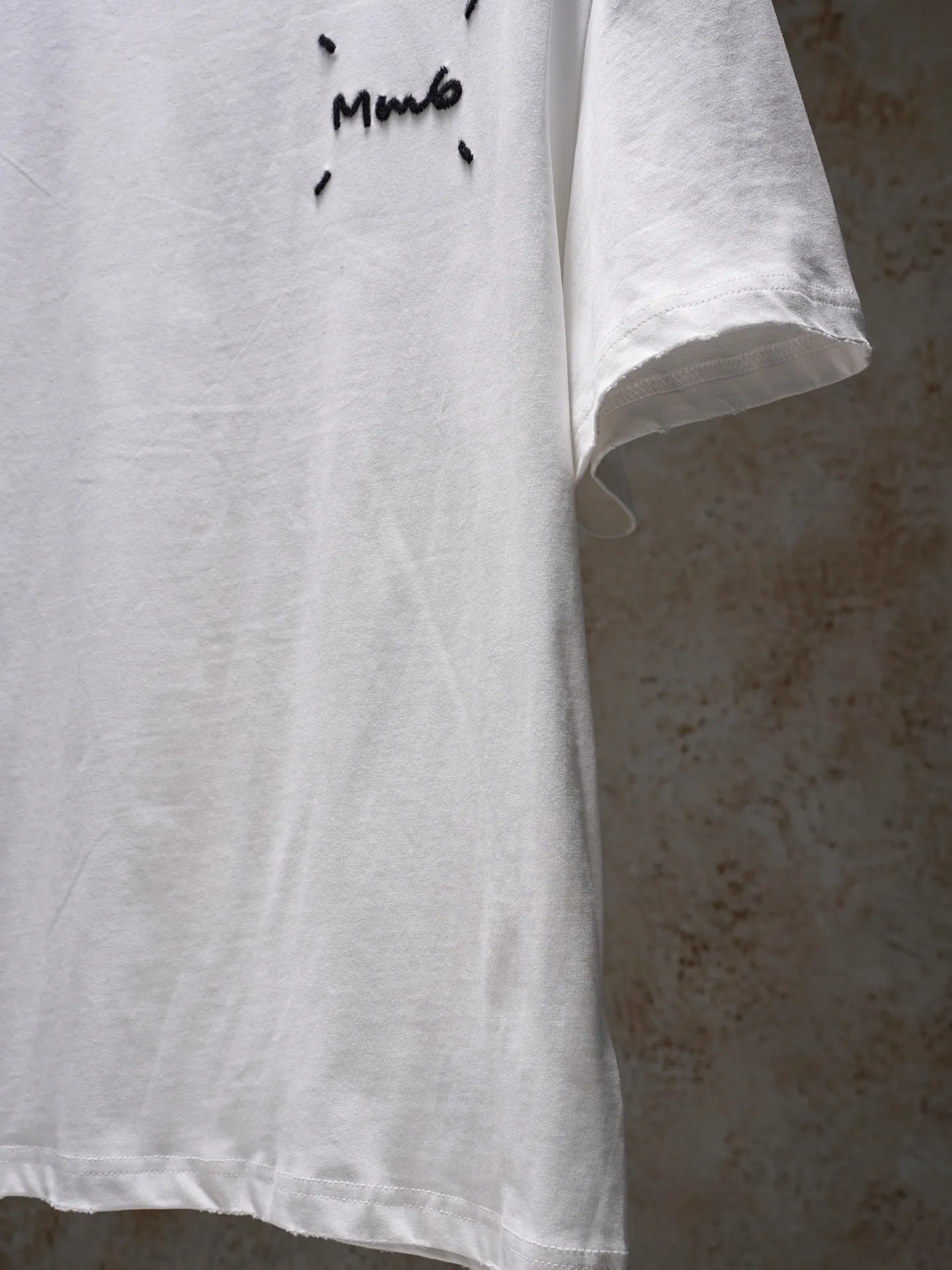 MAISON MARGIELA MM 6 T ， ， ， ， ：Black White Size：S-XL